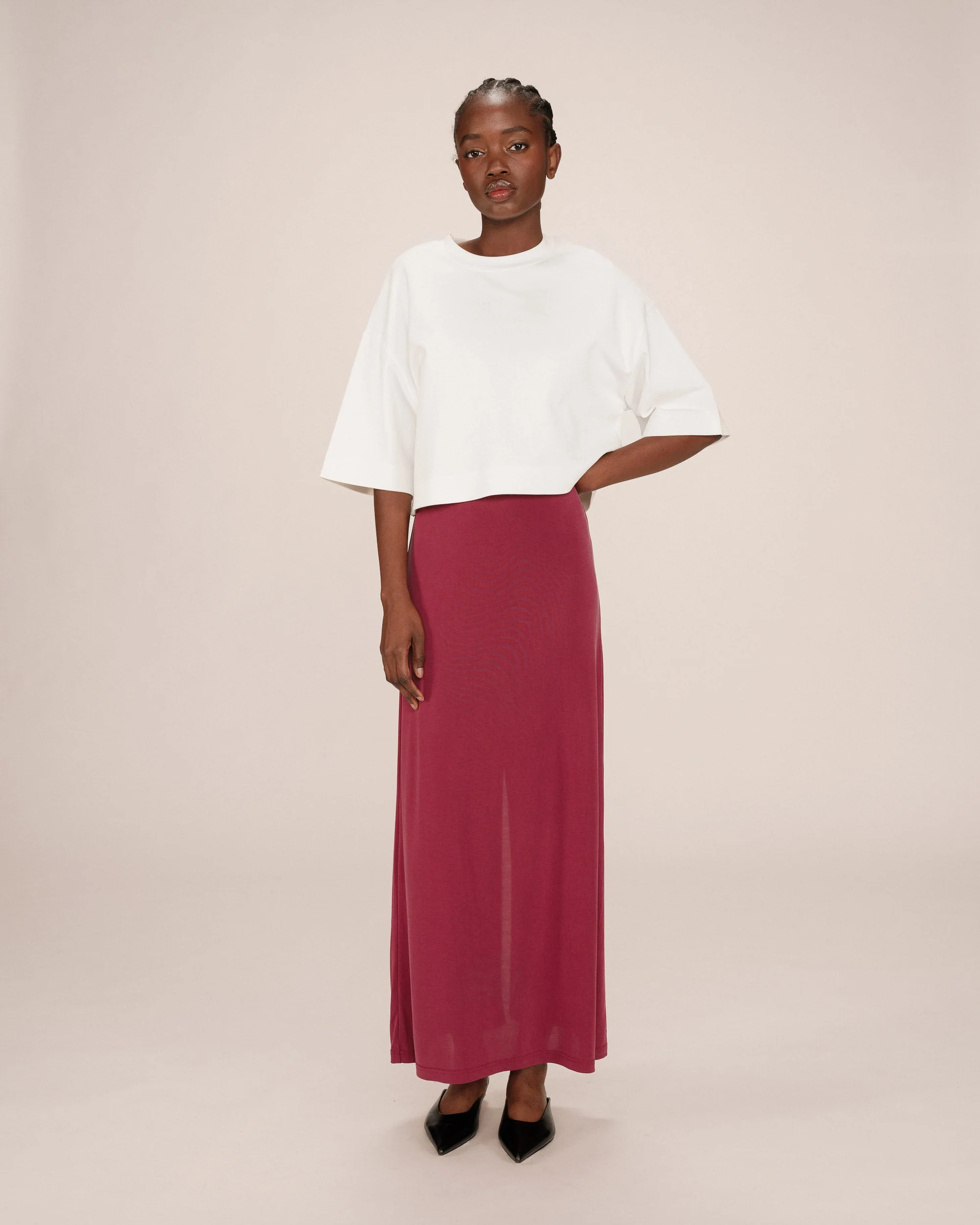 Jupe Bordeaux Sama - Image 2