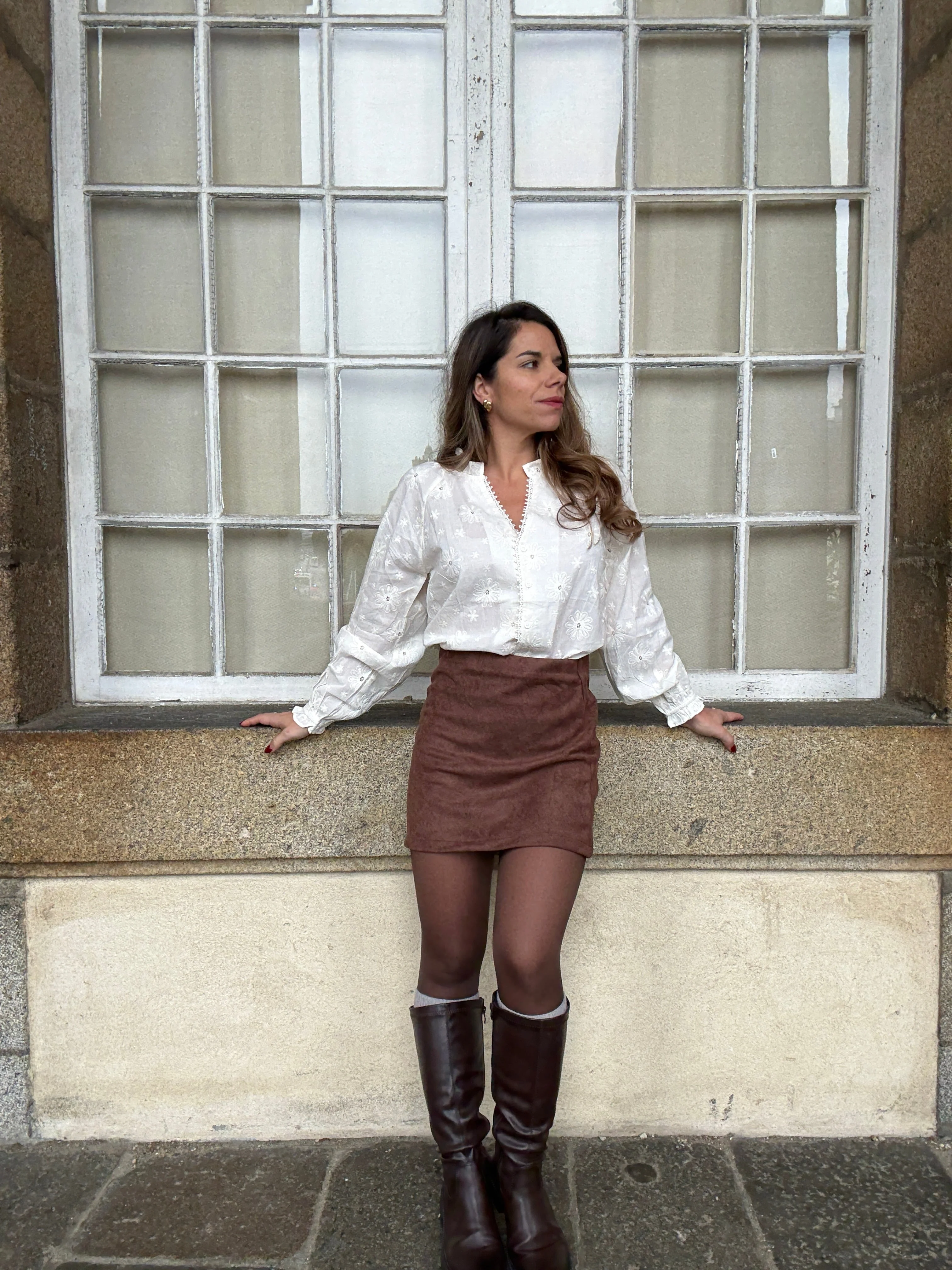 Jupe En Suédine Irène - Image 11