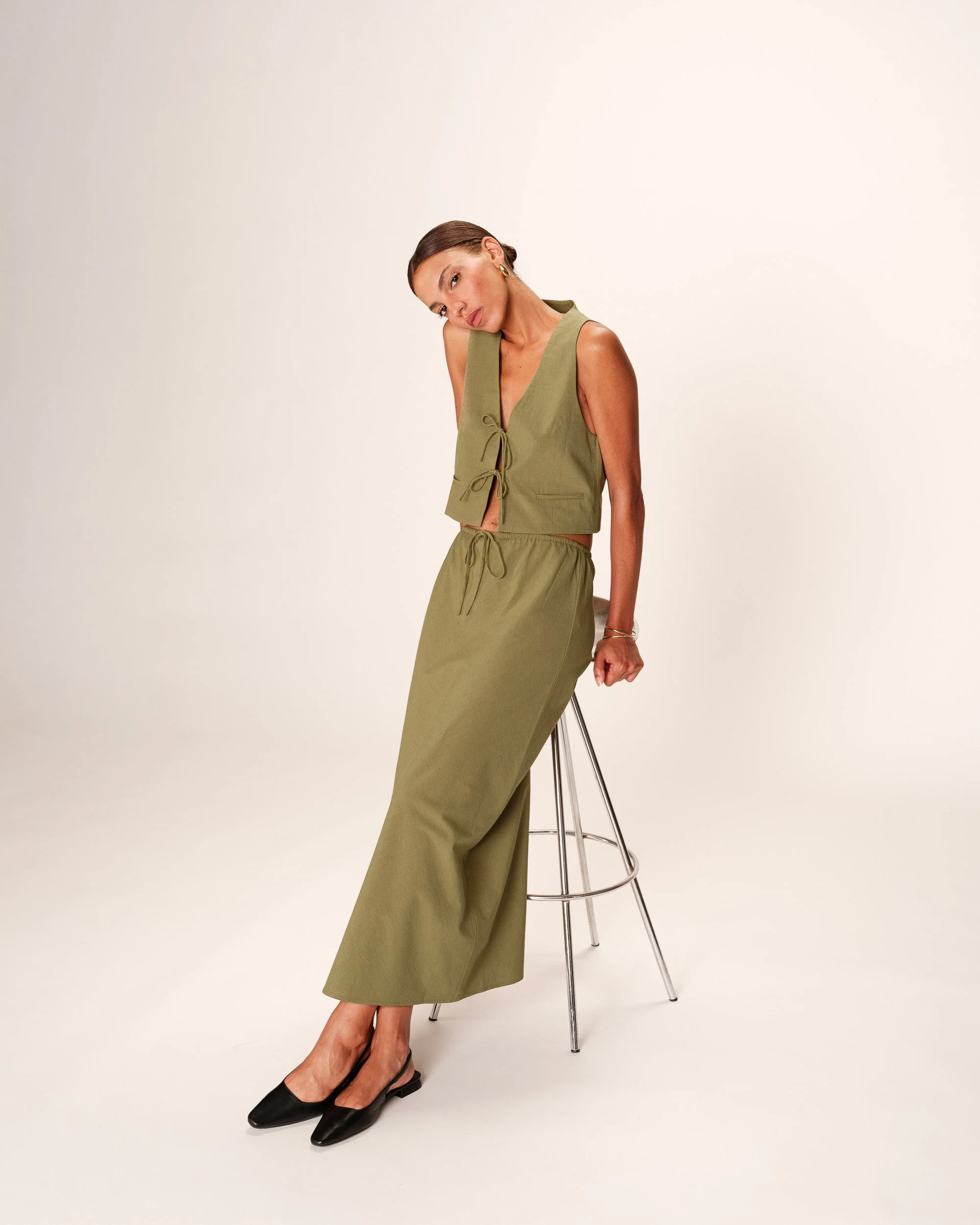 Jupe Rousse - Vert - Image 3