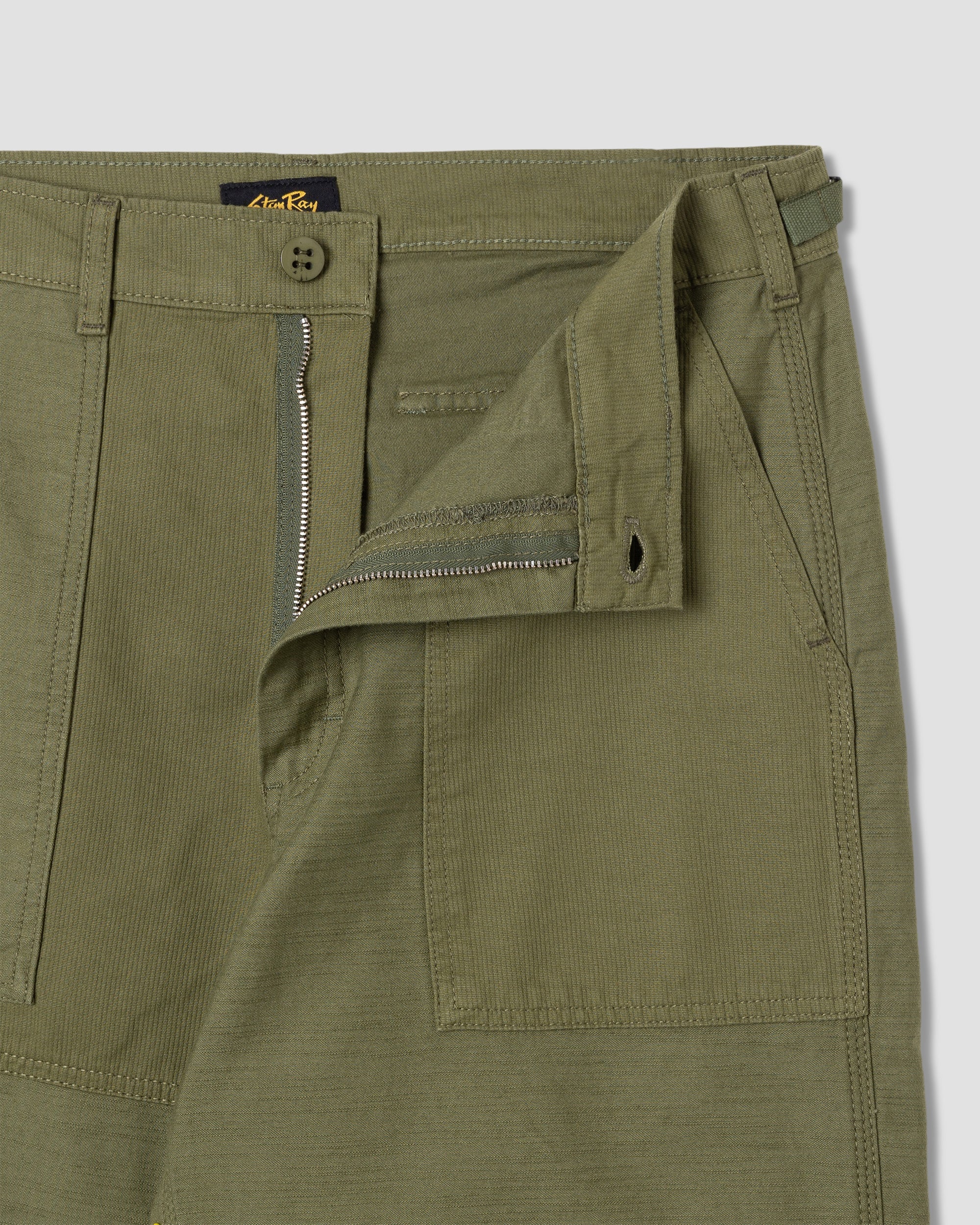 K Pant - Olive Poplin/Sateen - Image 3