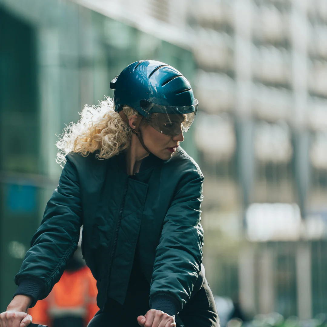 Casque Urban Lifestyle - Petrol Blue - Image 9