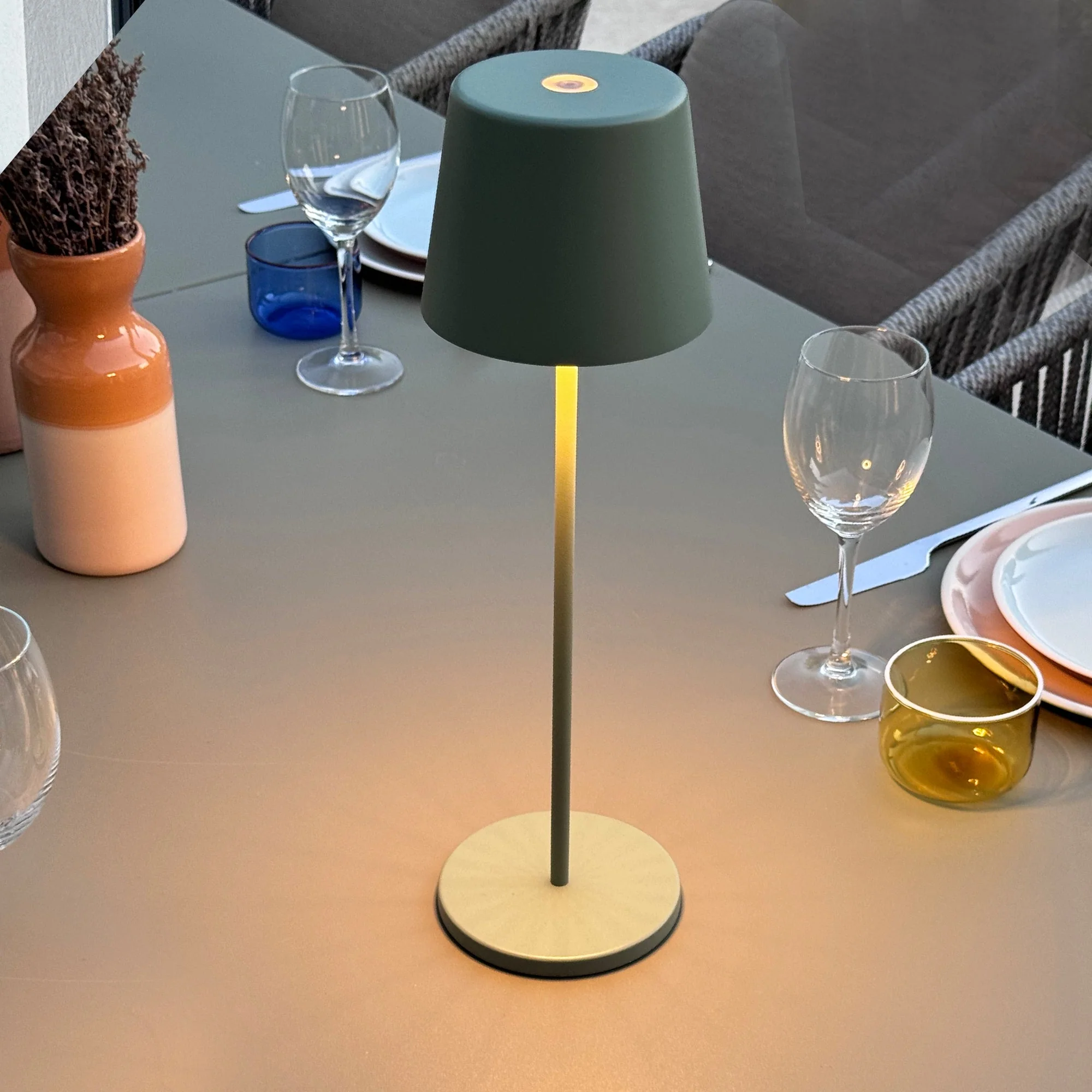 Lampe De Table Sans Fil - Kelly Olive - Image 5