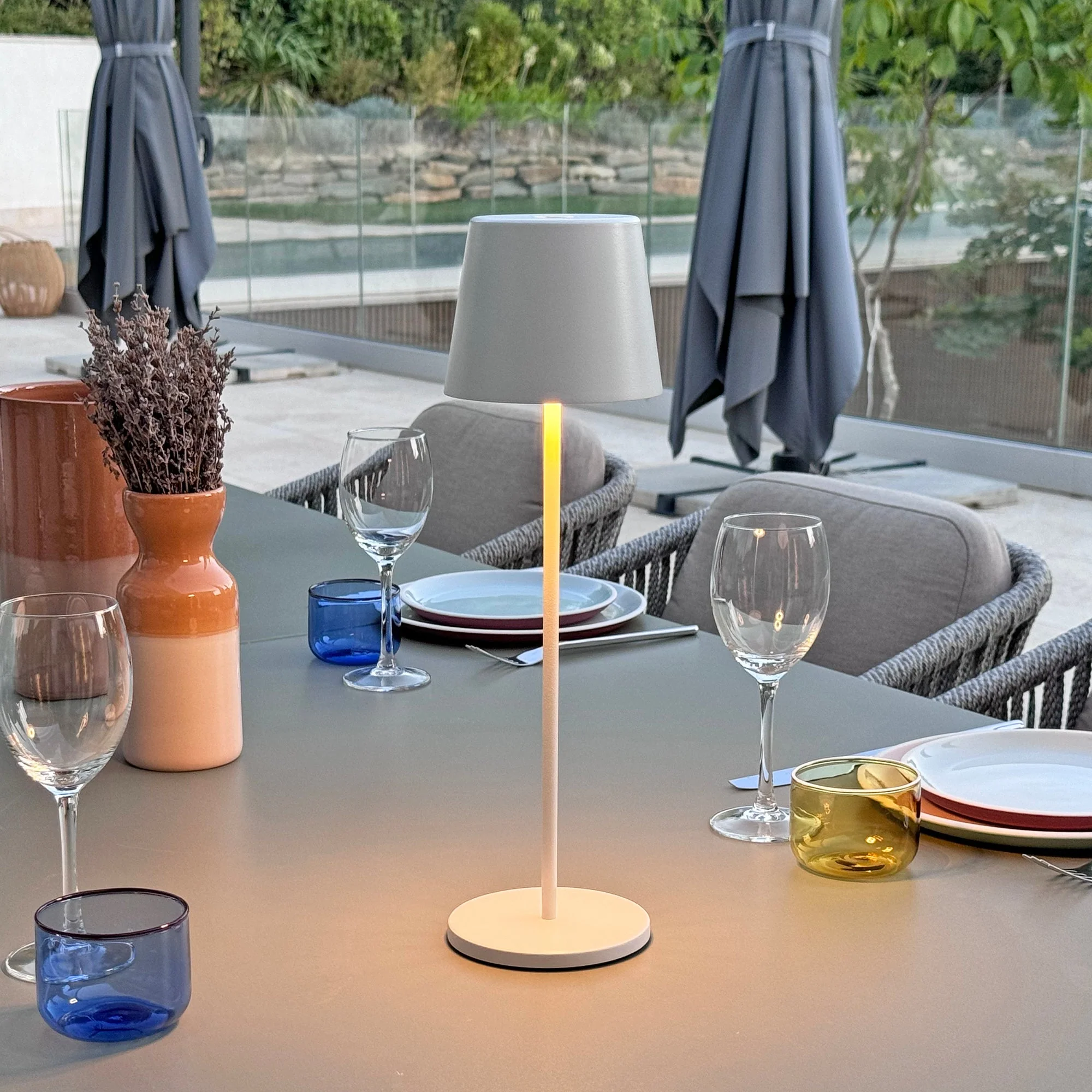 Lampe De Table Sans Fil - Kelly White - Image 4