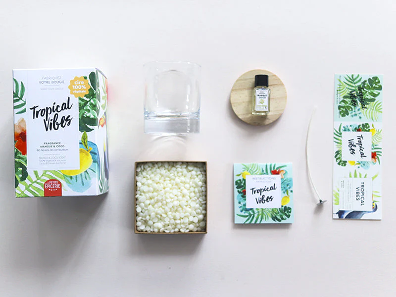 Kit Bougie Diy - Tropical Vibes - Image 3