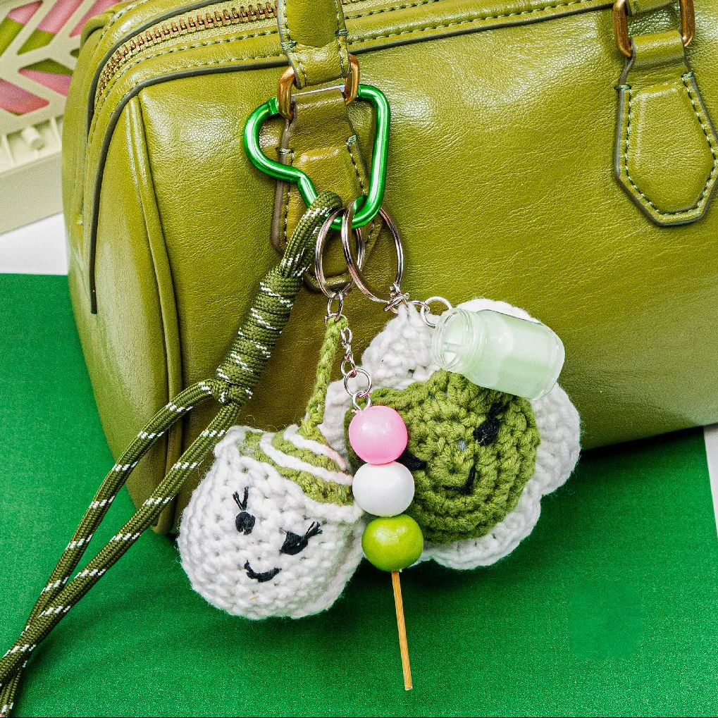 Kit Crochet Pour Débutant - Bag Charms- Matcha Club - Image 2
