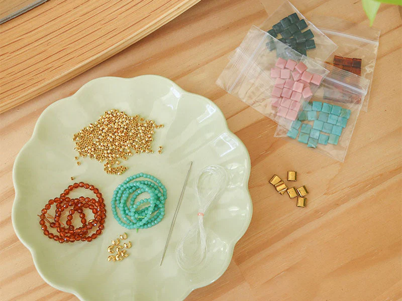 Kit Diy Bijouterie - Mon Set De Bracelets Perlés - Doré - Image 5