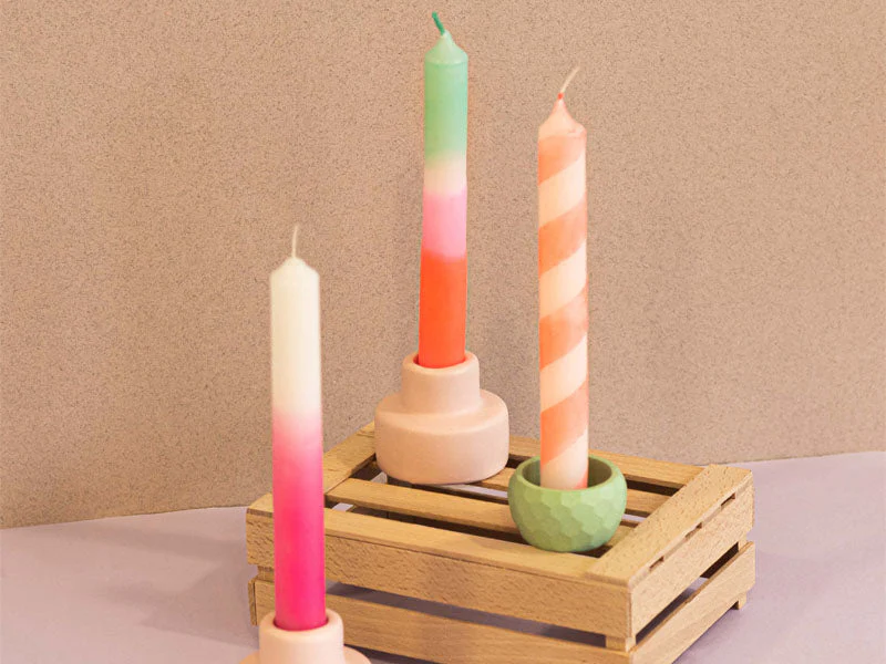 Kit Diy Home Déco - Mes Bougies Dip Dye - Agrumes - Image 3