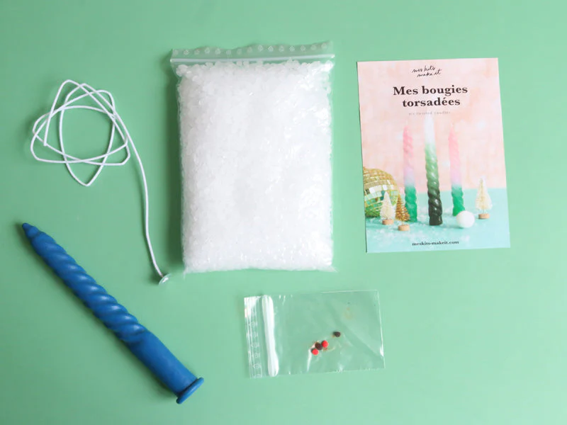 Kit Diy Home Déco - Mes Bougies Torsadées - Image 4