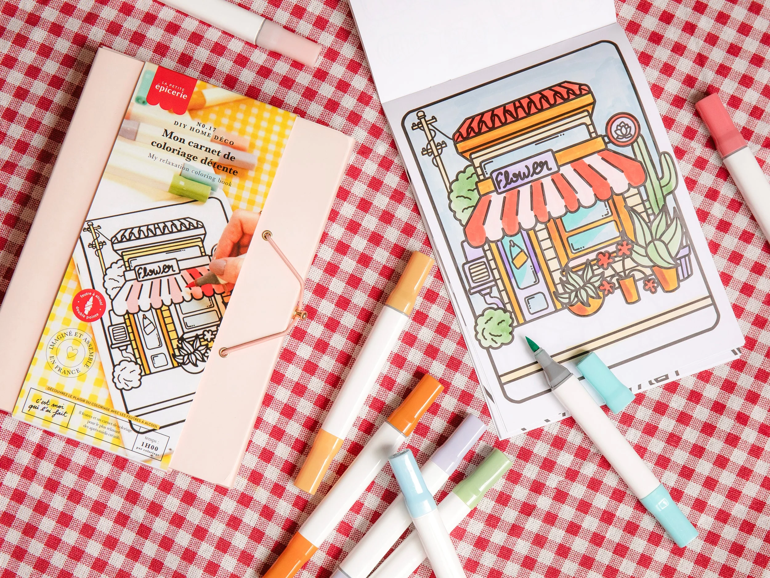 Kit Diy Home Déco - Mon Carnet De Coloriage Détente - Image 2