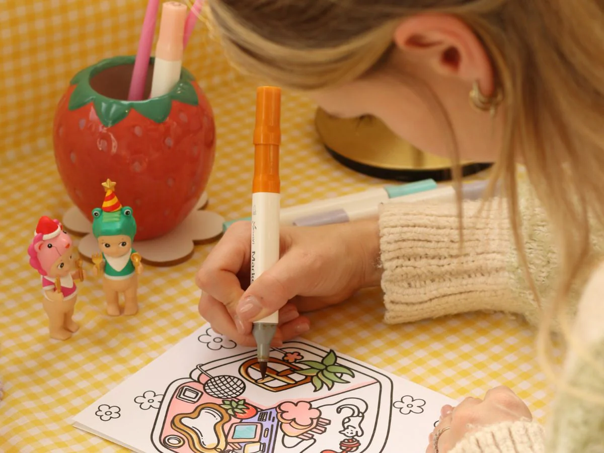 Kit Diy Home Déco - Mon Carnet De Coloriage Détente - Image 3