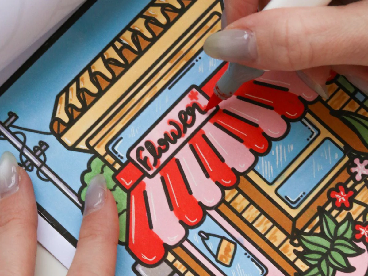 Kit Diy Home Déco - Mon Carnet De Coloriage Détente - Image 8