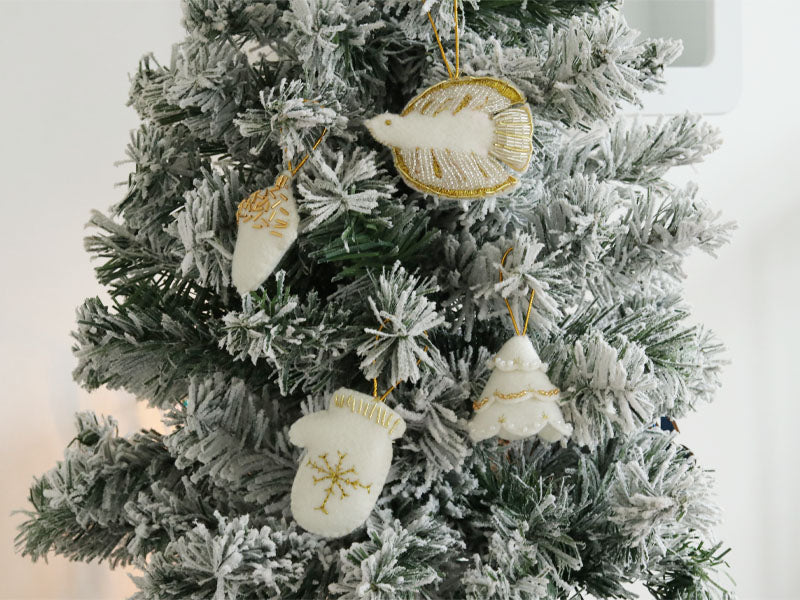 Kit Diy Mercerie - Mes Décorations De Noël En Feutrine - Image 4