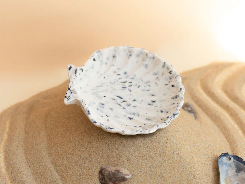 Kit Diy Home Déco - Ma Coupelle Coquillage En Jesmonite - Image 3