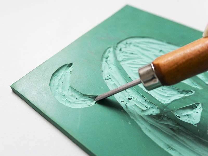 Kit Diy Deco - Mes Cartes En Linogravure - Image 3