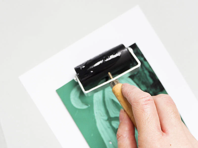 Kit Diy Deco - Mes Cartes En Linogravure - Image 5