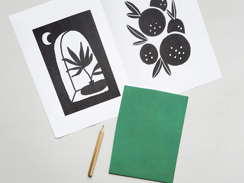 Kit Diy Deco - Mes Cartes En Linogravure - Image 6