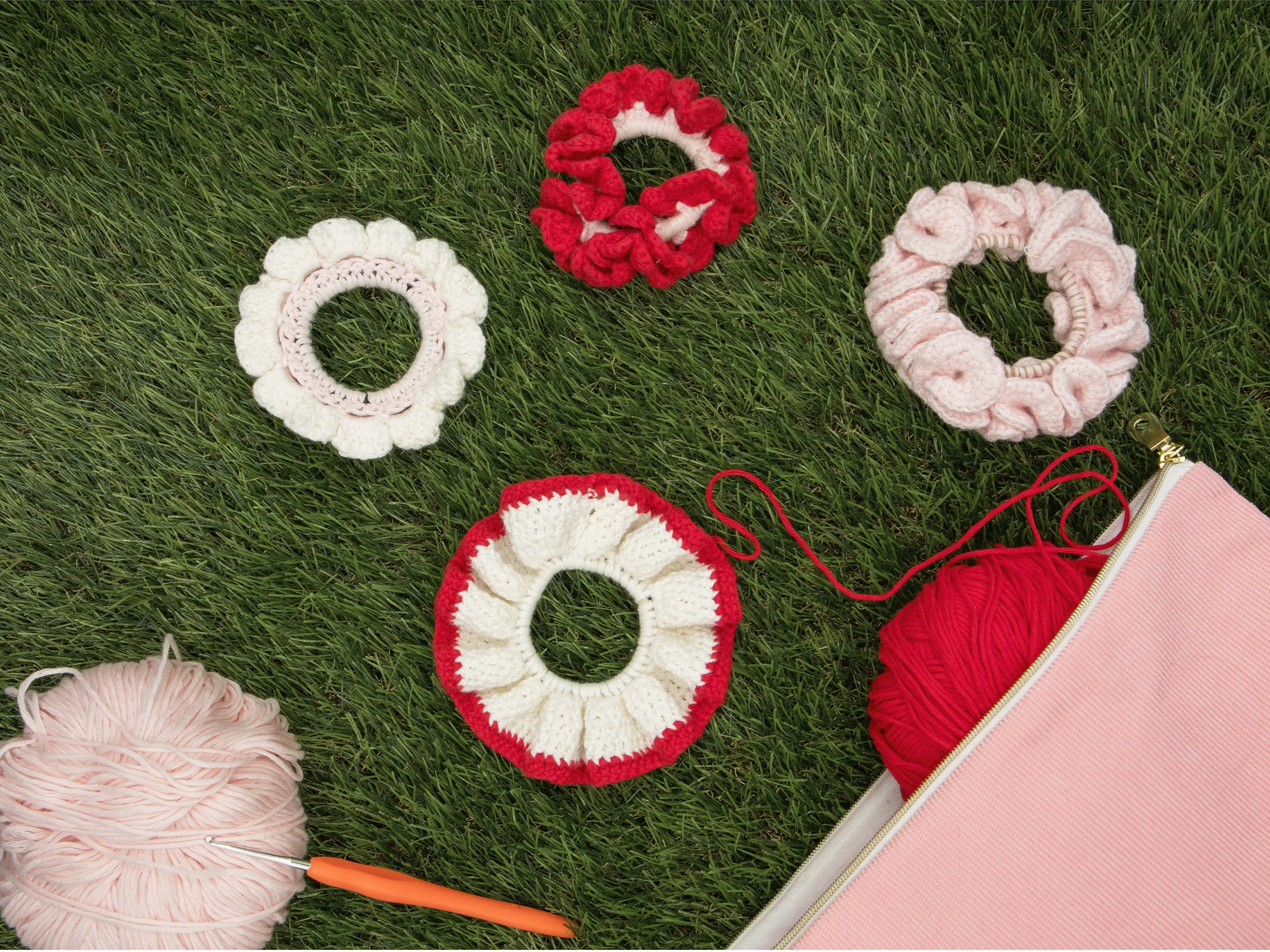 Kit Diy Mercerie - Mes Chouchous En Crochet - Sorbet - Image 10