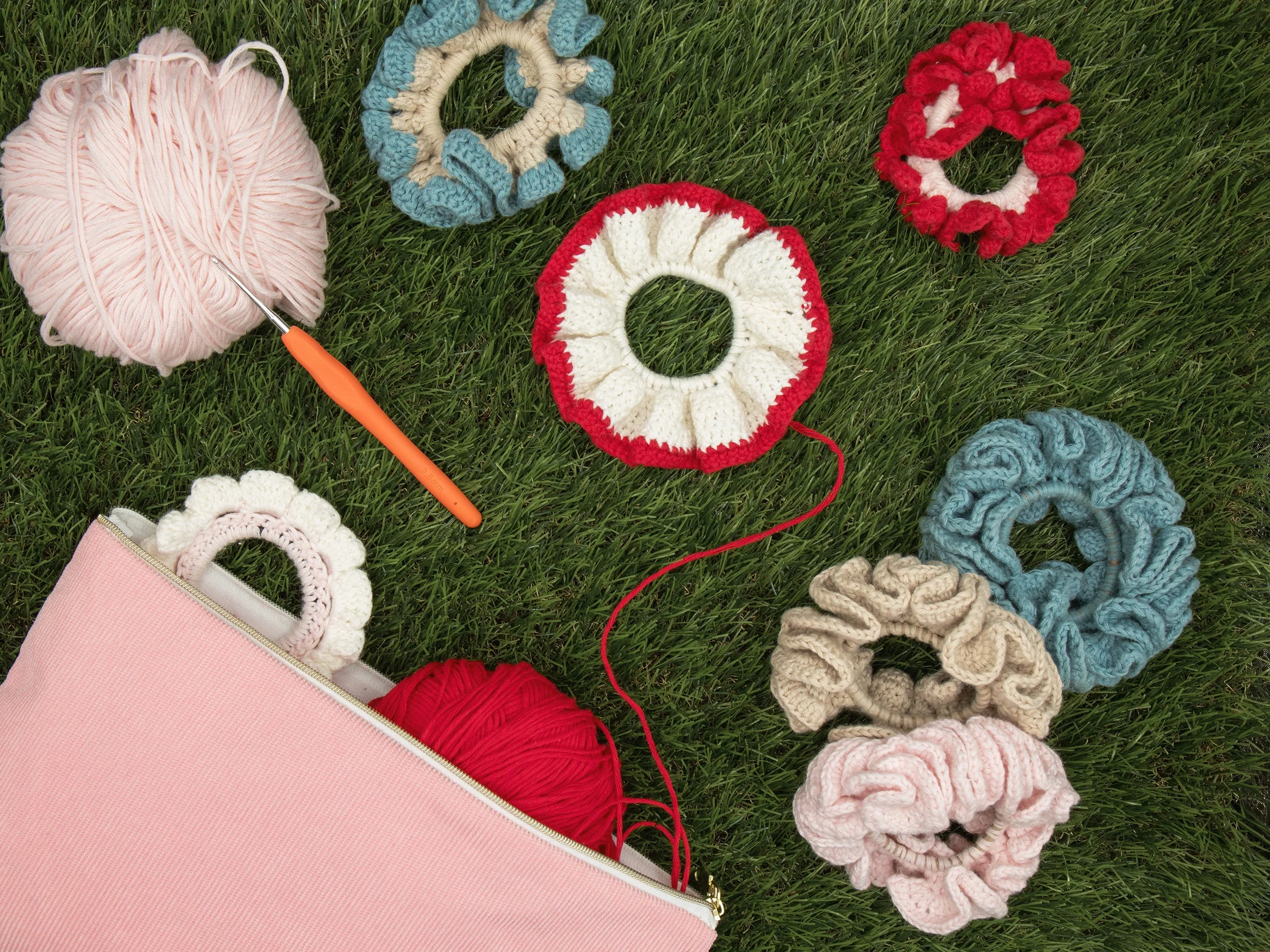 Kit Diy Mercerie - Mes Chouchous En Crochet - Sorbet - Image 9