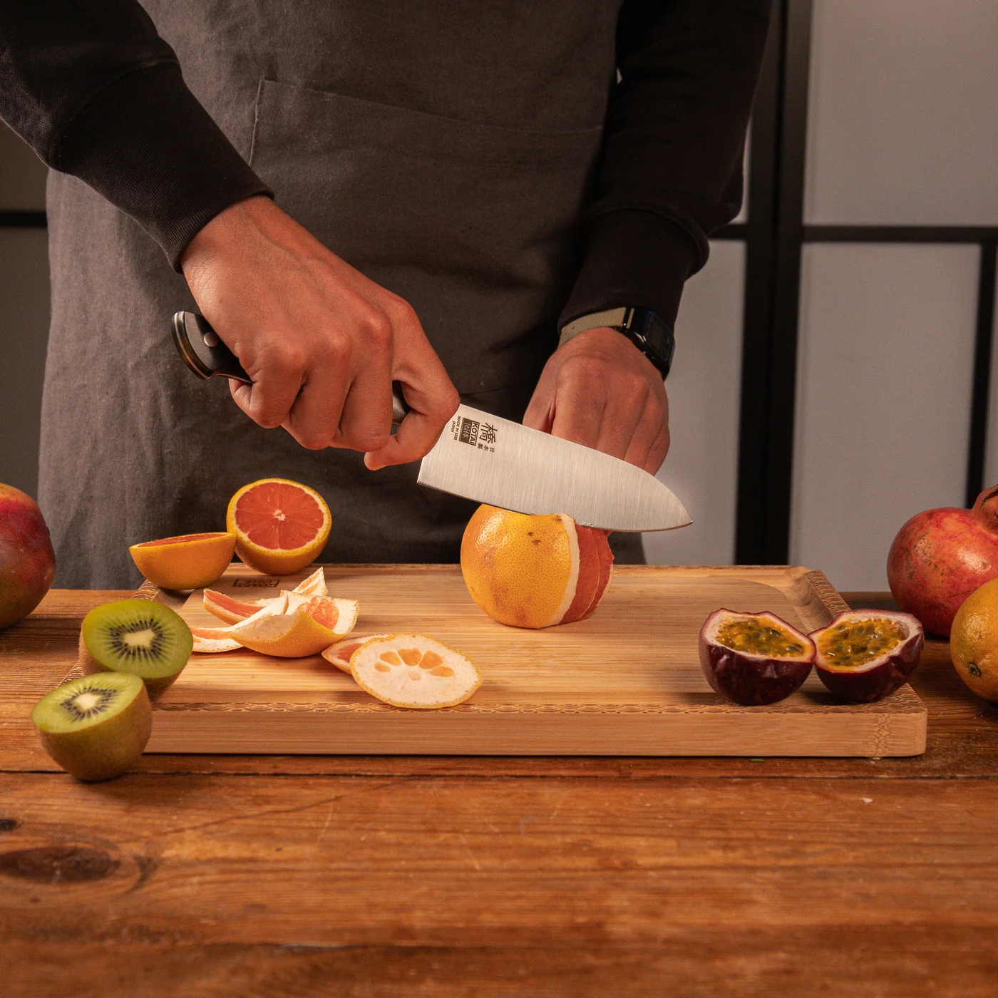Collection Hashi Classique - Couteau Santoku - 17cm - Image 4