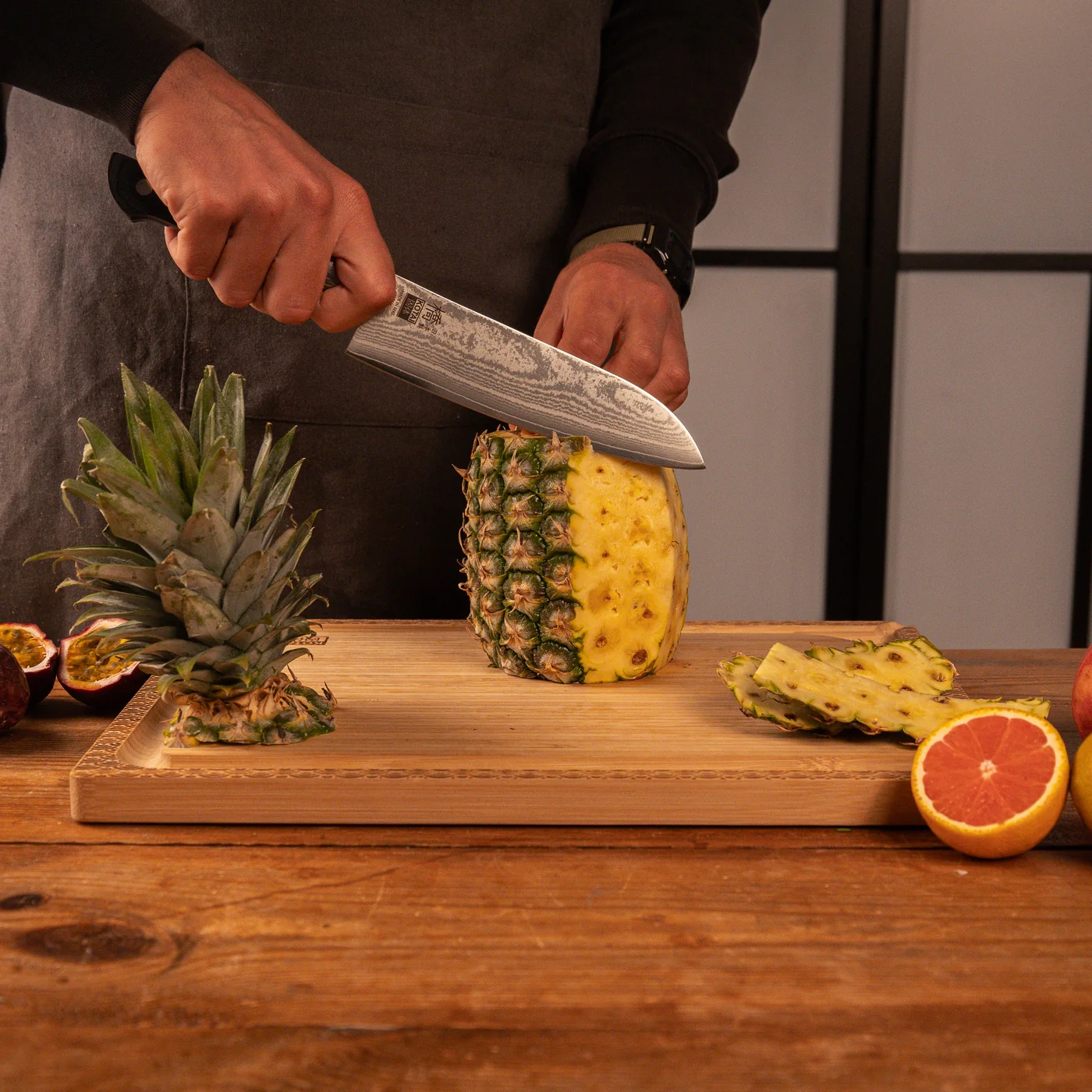 Collection Hashi Damas - Couteau Santoku - 18cm - Image 4
