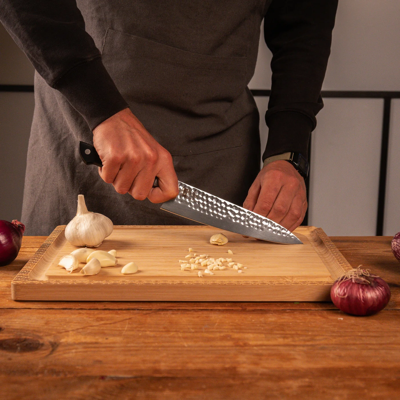 Collection Hashi Tsuchime - Couteau De Chef Gyuto - 20cm - Image 3