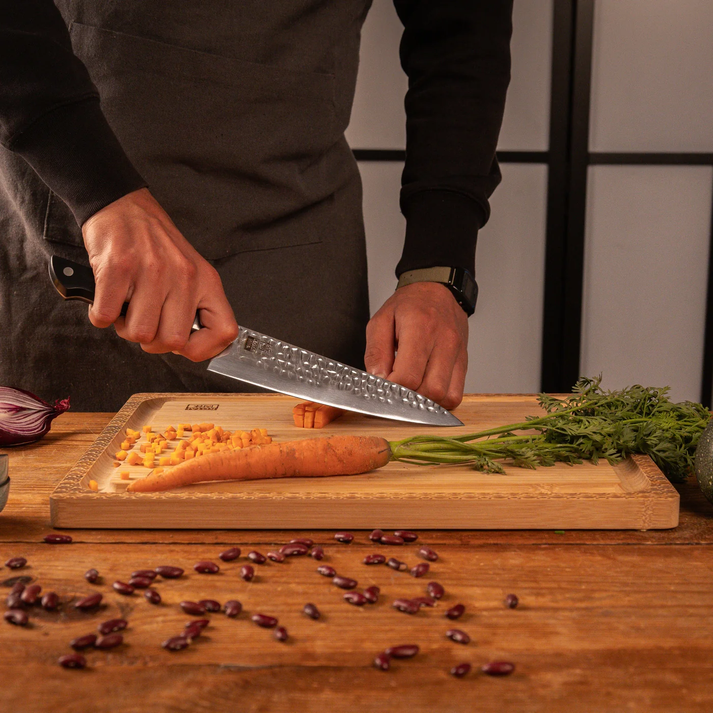 Collection Hashi Tsuchime - Couteau De Chef Gyuto - 20cm - Image 5