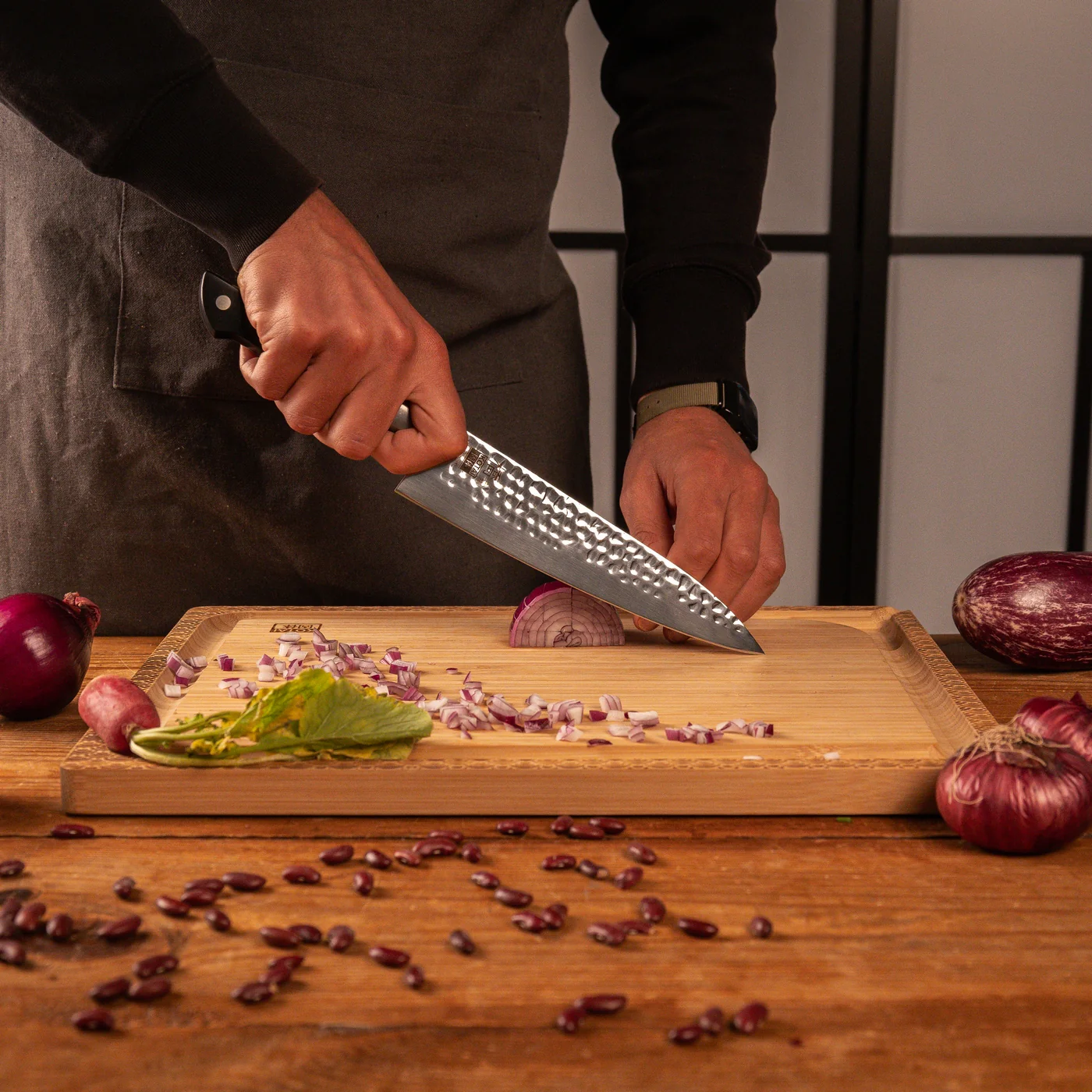 Collection Hashi Tsuchime - Couteau De Chef Gyuto - 20cm - Image 6