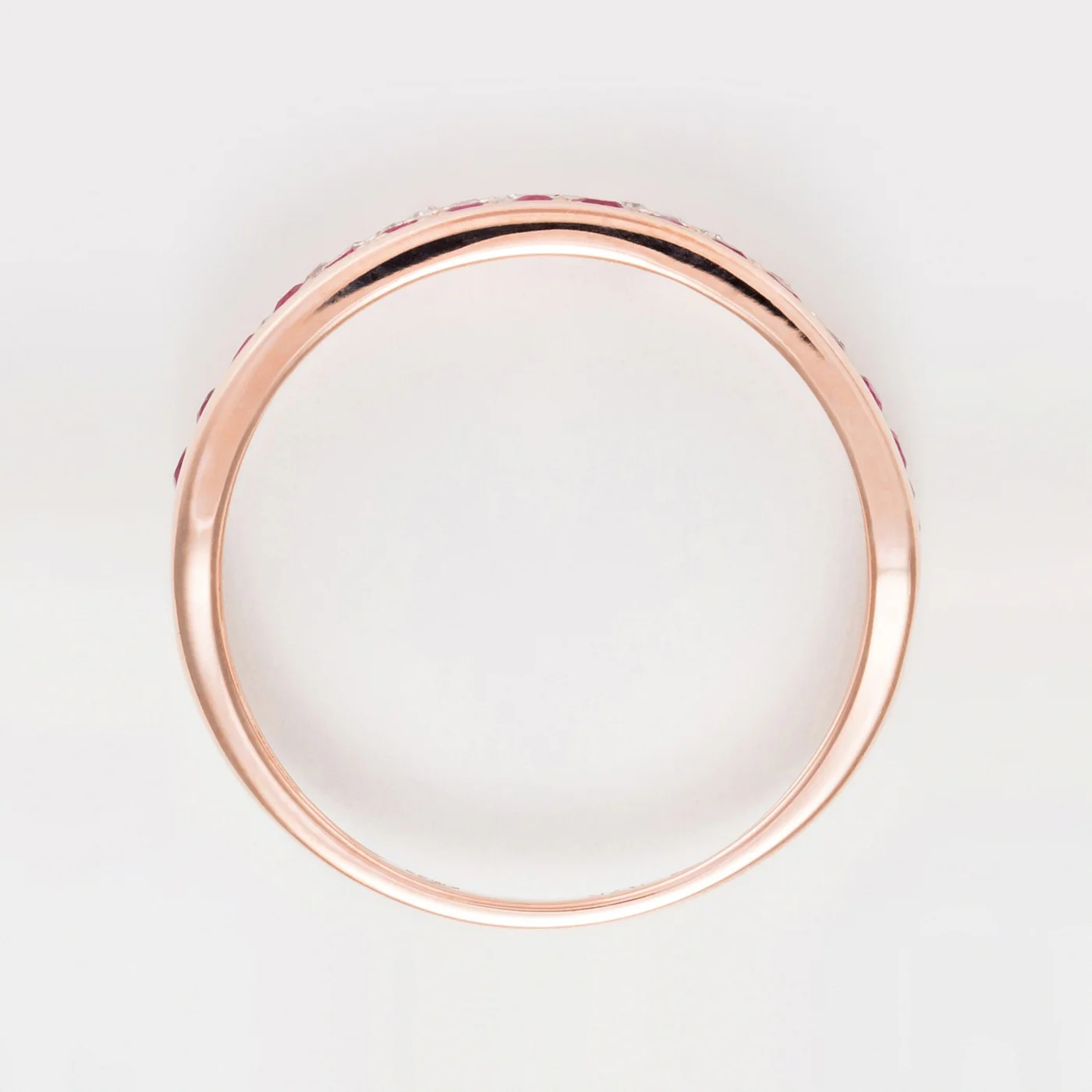 Bague "Double Voie" - Or Rose 375/1000 - Image 4