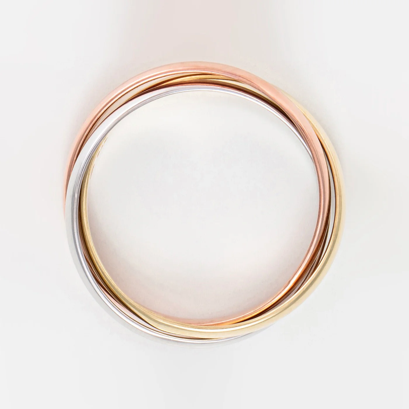 Bague "Tri Or" Or Tricolore 375/1000 - Or Tricolore 375/1000 - Image 2