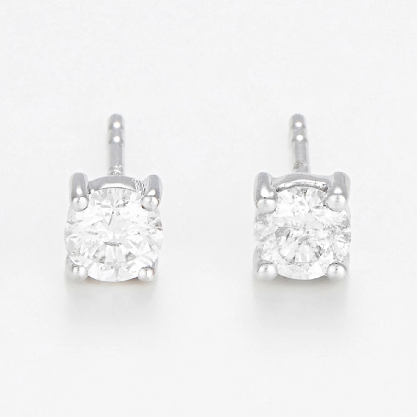 Boucles D'Oreilles "Eternelle" Diamant 0,50Ct/2 - Or Blanc 750/1000 - Image 2