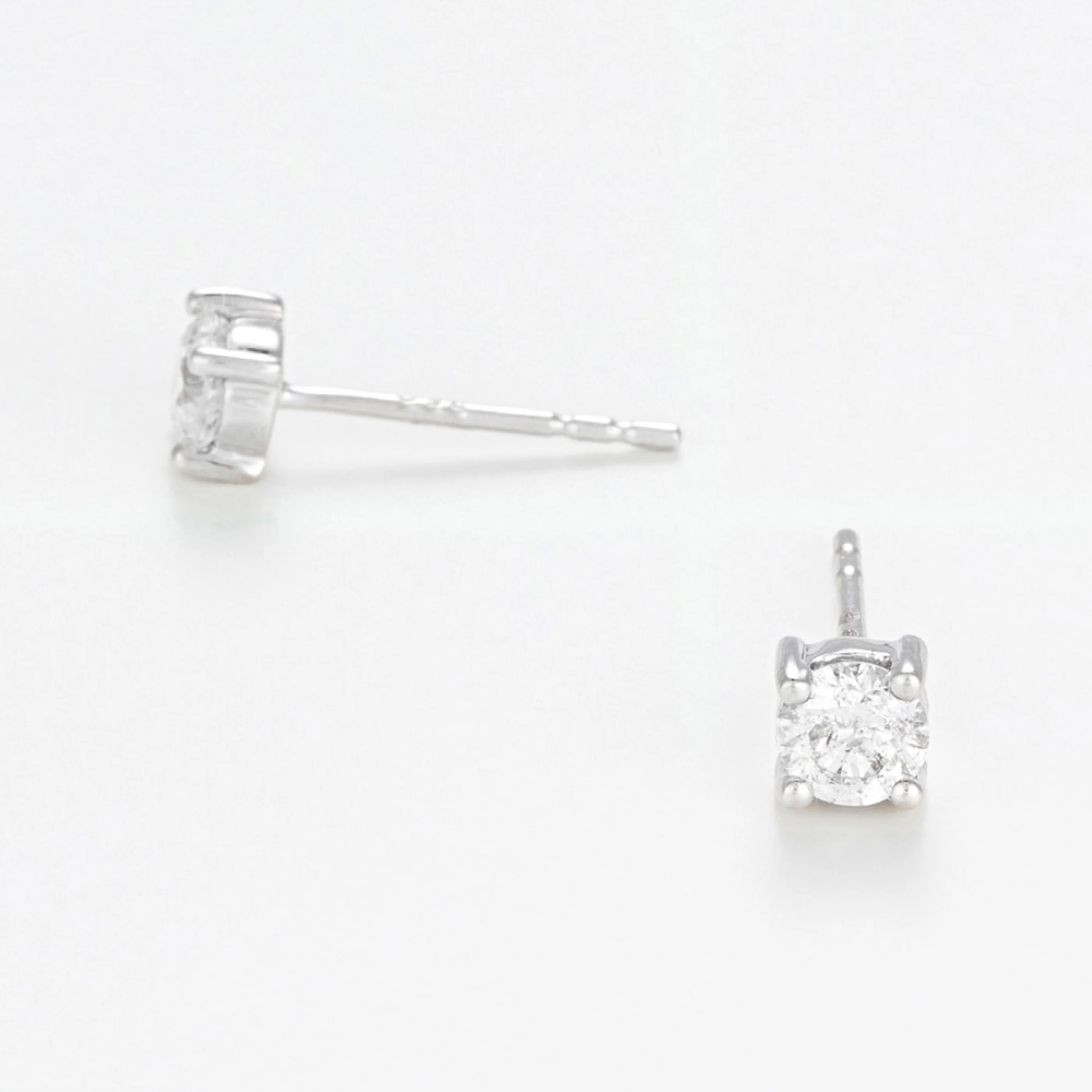 Boucles D'Oreilles "Eternelle" Diamant 0,50Ct/2 - Or Blanc 750/1000 - Image 3