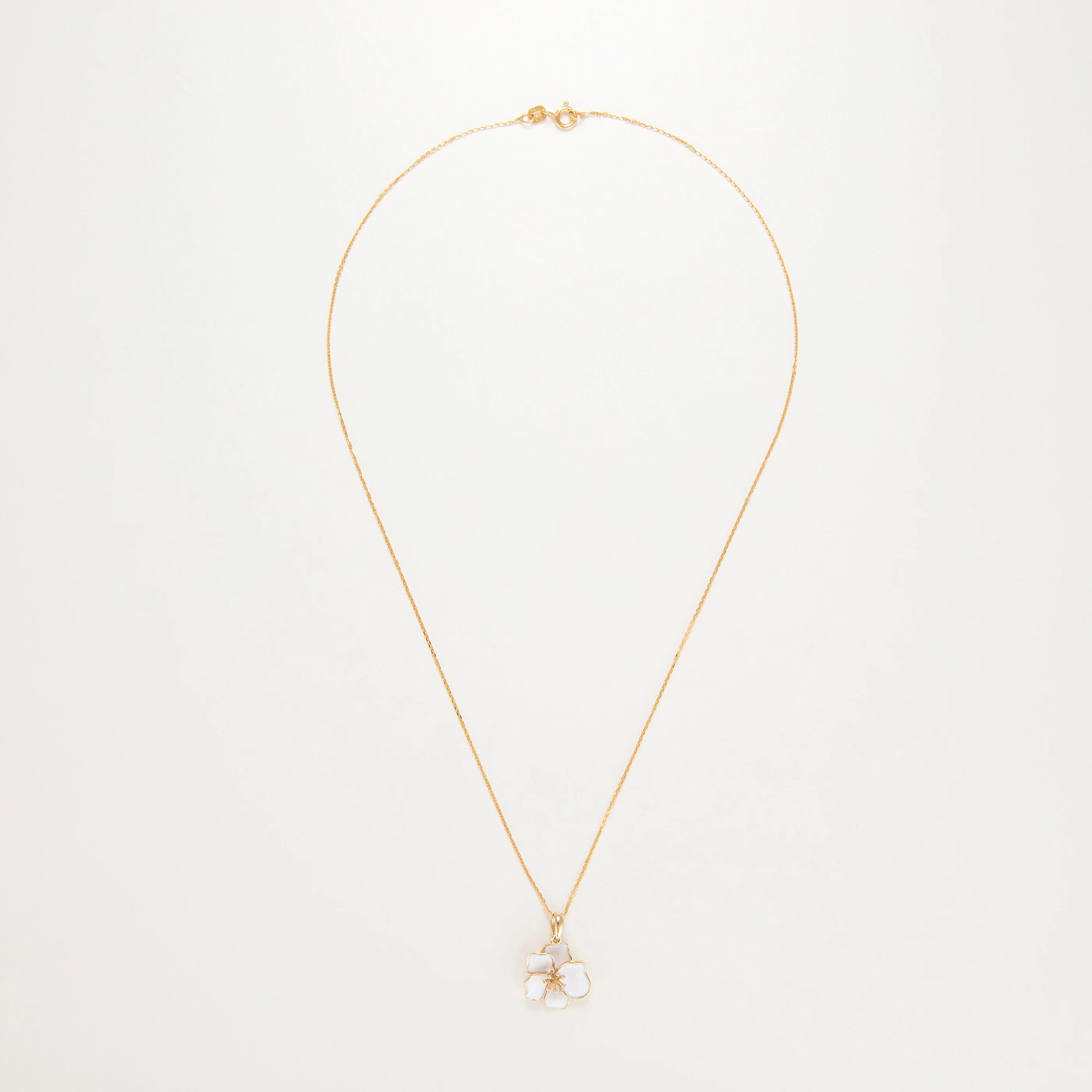 Pendentif "Orchidée" - Or Jaune 375/1000 - Image 3
