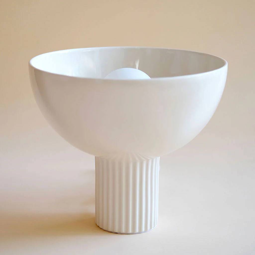 Lampe En Céramique Coupo - Blanc - Image 2