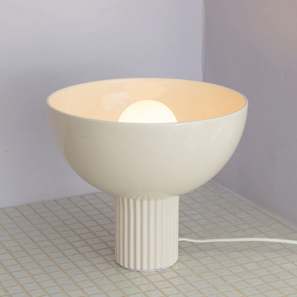 Lampe En Céramique Coupo - Blanc - Image 4