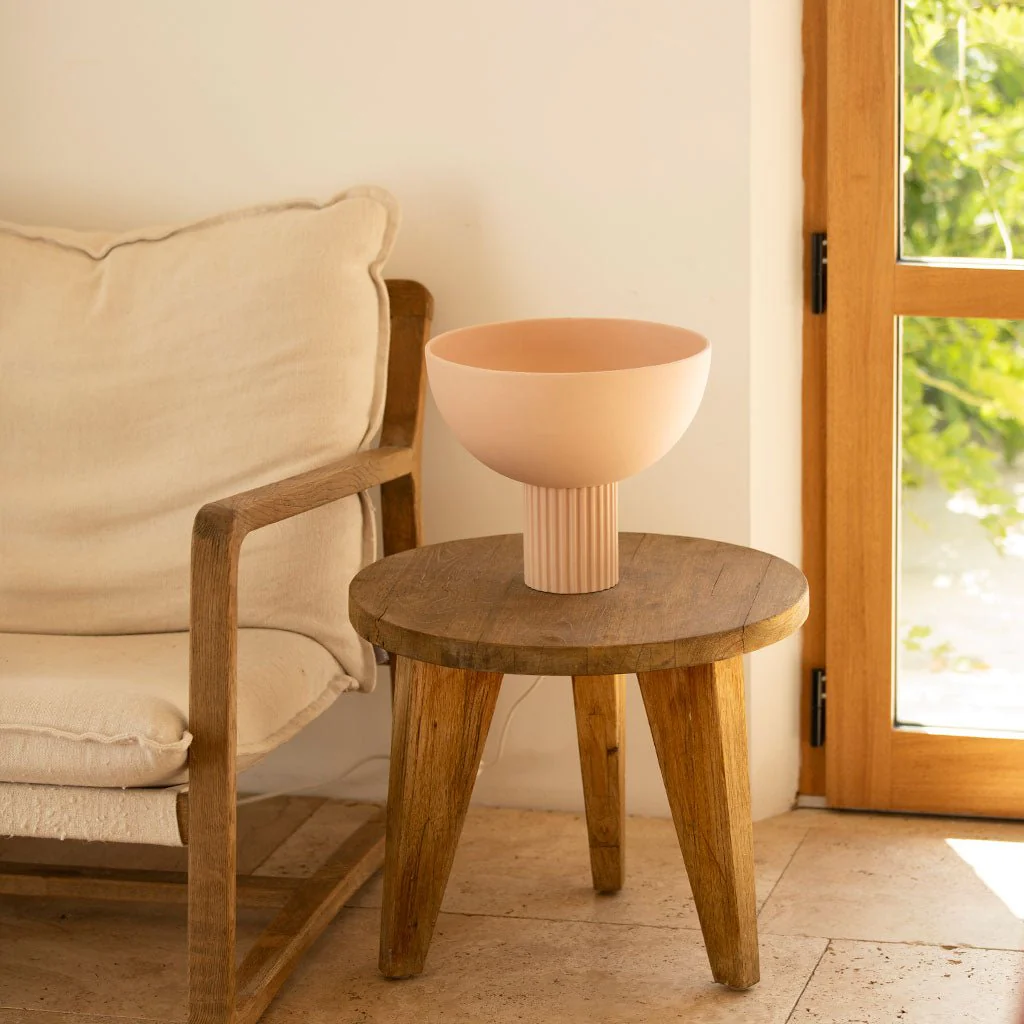 Lampe En Céramique Coupo - Poudré Mat - Image 10