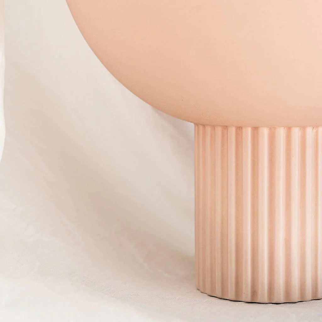 Lampe En Céramique Coupo - Poudré Mat - Image 12