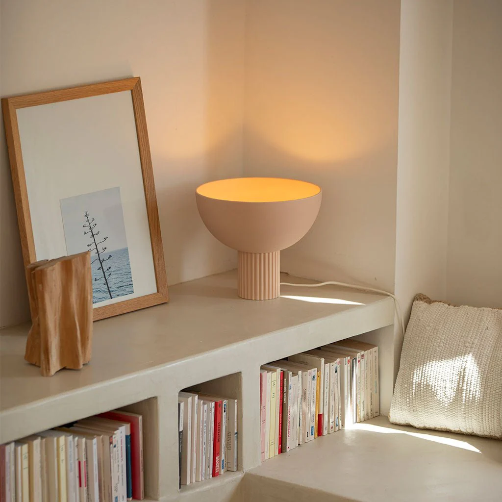 Lampe En Céramique Coupo - Poudré Mat - Image 3