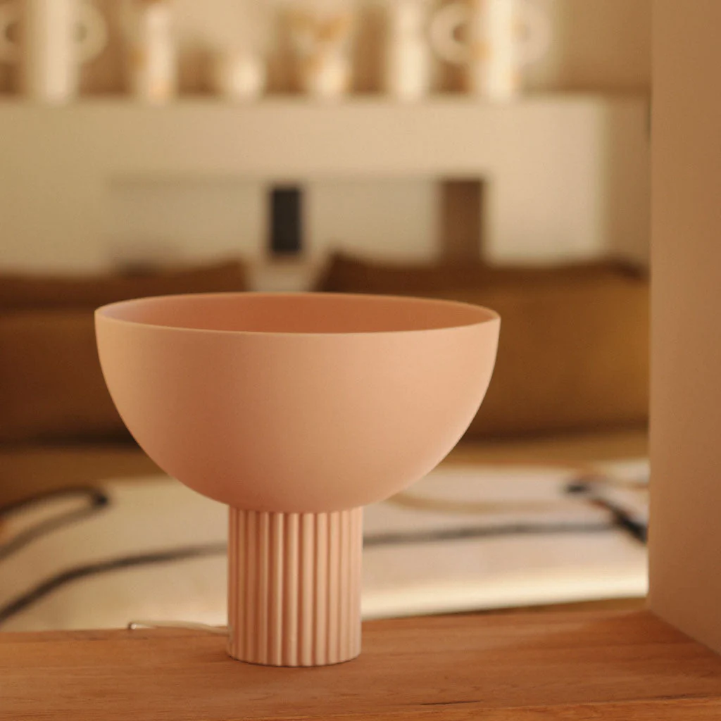 Lampe En Céramique Coupo - Poudré Mat - Image 4