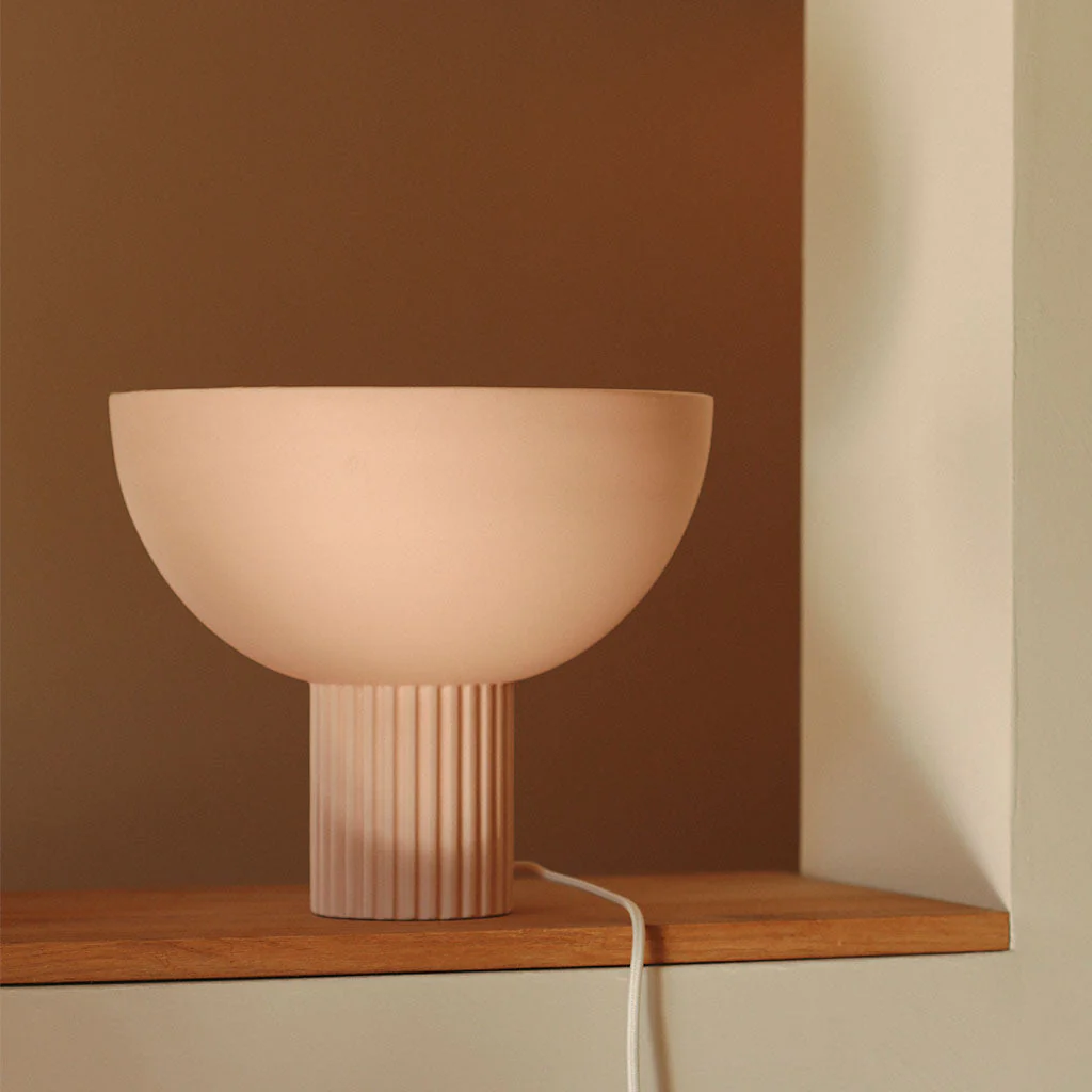 Lampe En Céramique Coupo - Poudré Mat - Image 6