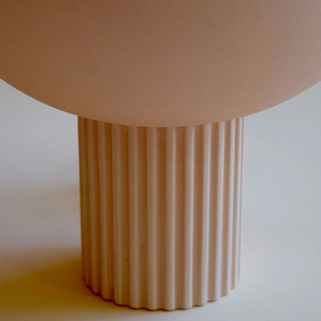 Lampe En Céramique Coupo - Poudré Mat - Image 8