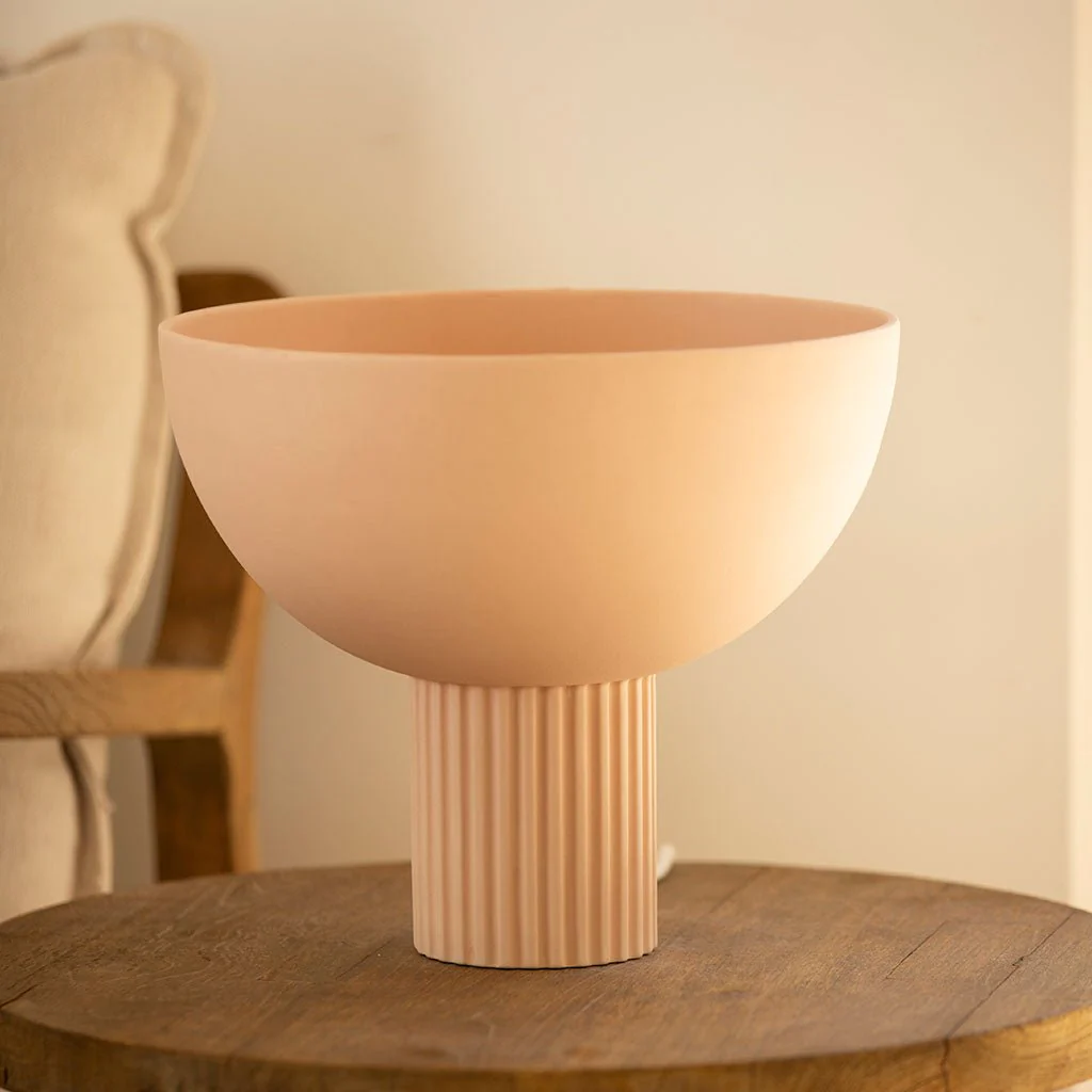 Lampe En Céramique Coupo - Poudré Mat - Image 9