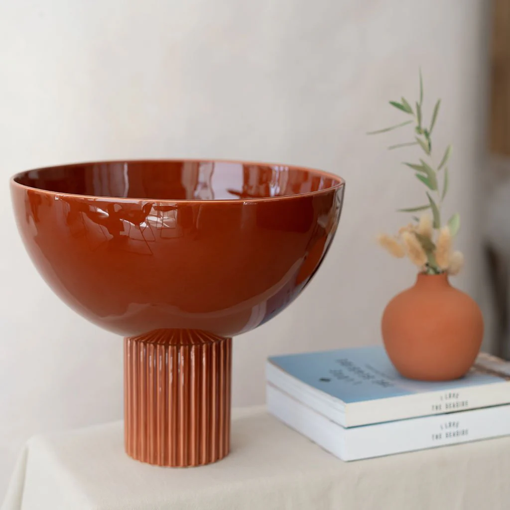 Lampe En Céramique Coupo - Terracotta - Image 4