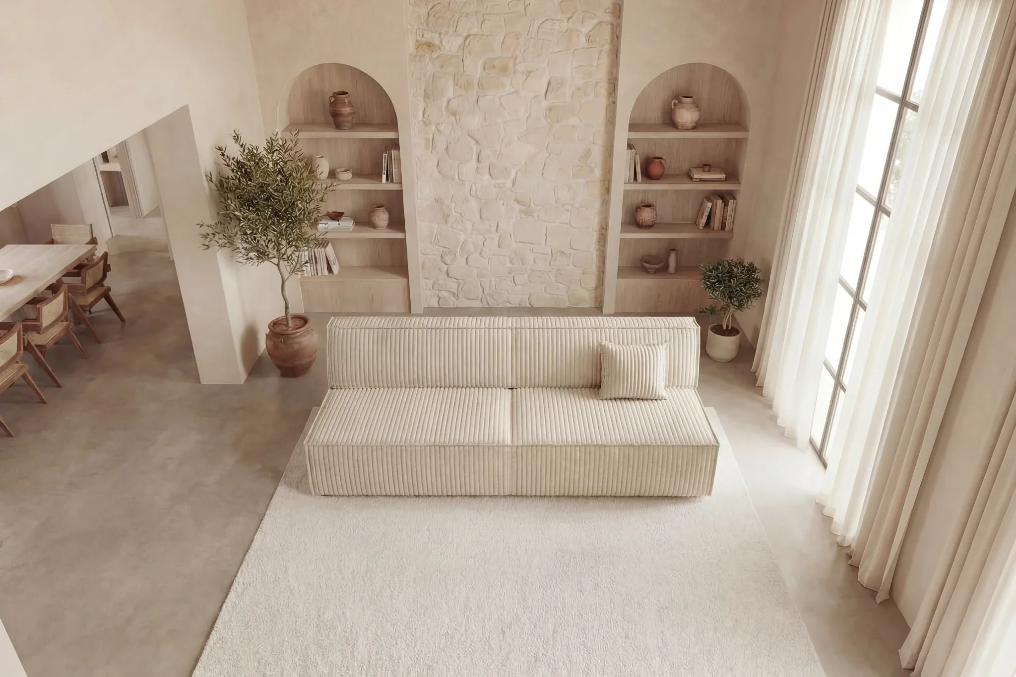 Canapé - Laria - Velours Côtelé - Image 18