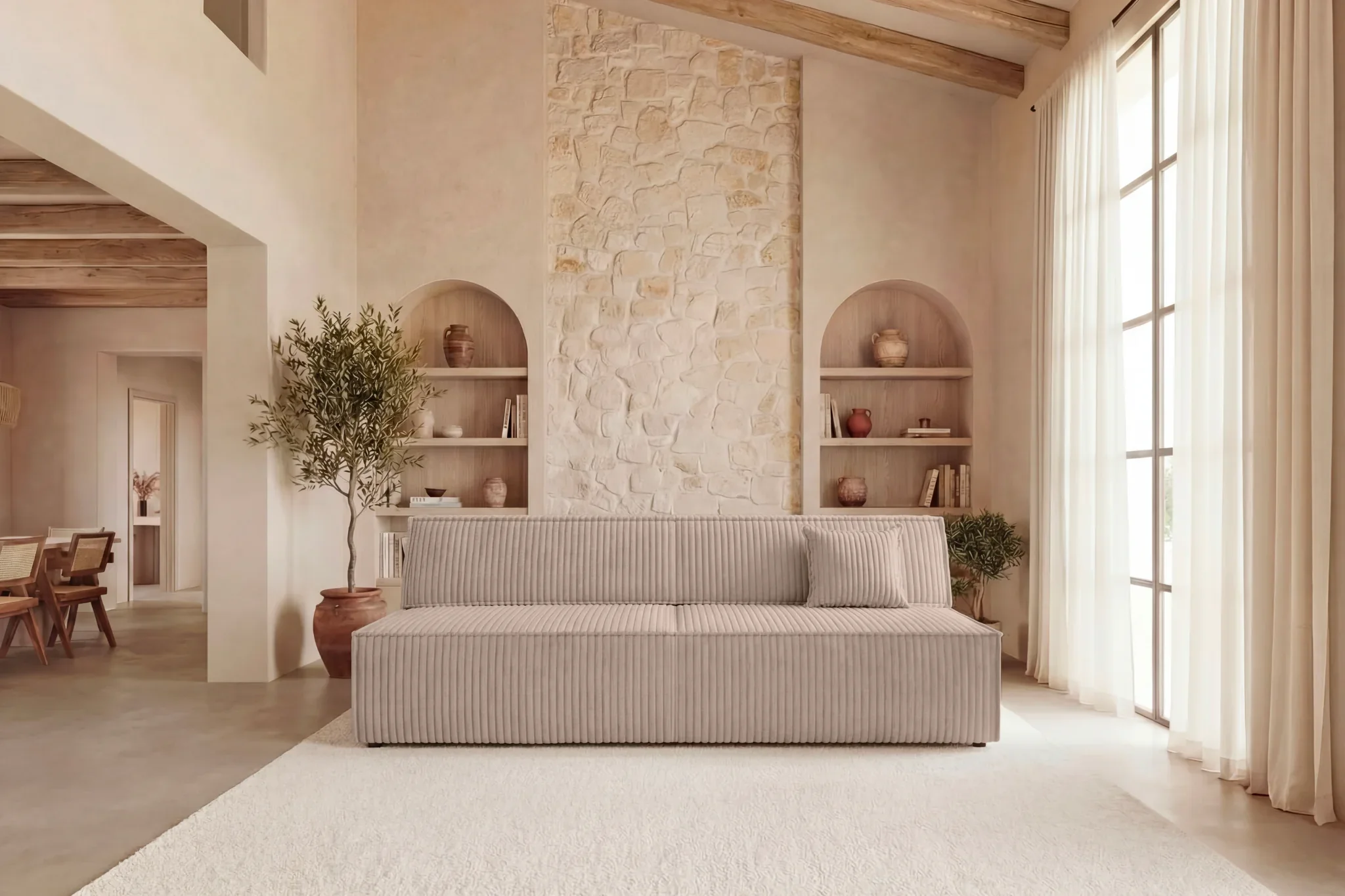 Canapé - Laria - Velours Côtelé - Image 38