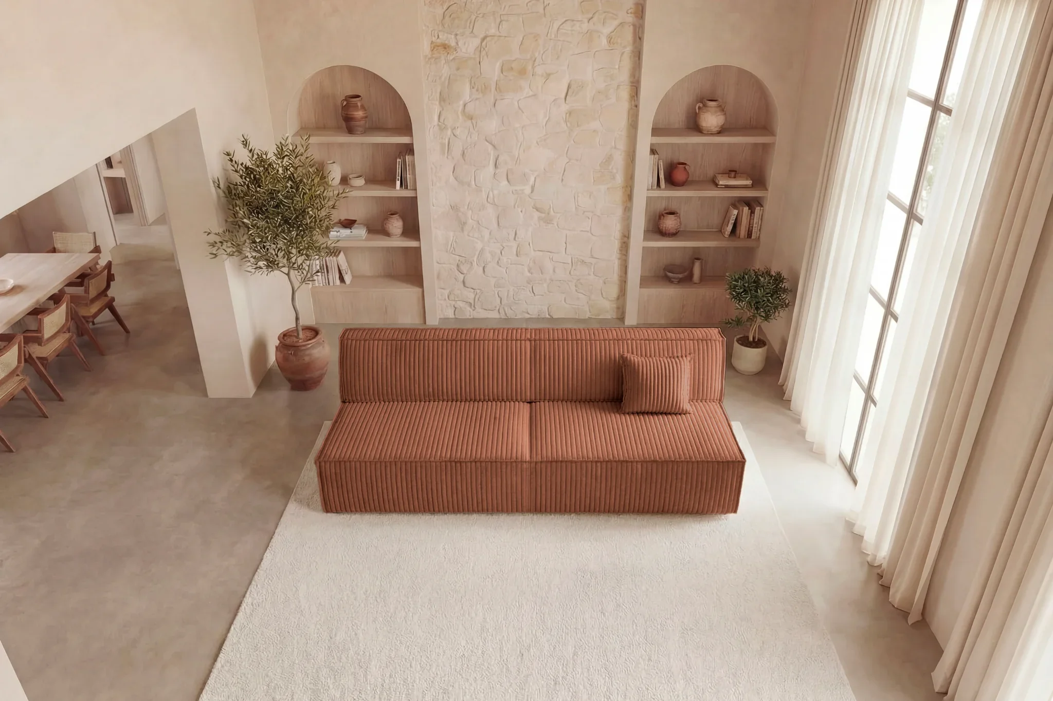 Canapé - Laria - Velours Côtelé - Image 6
