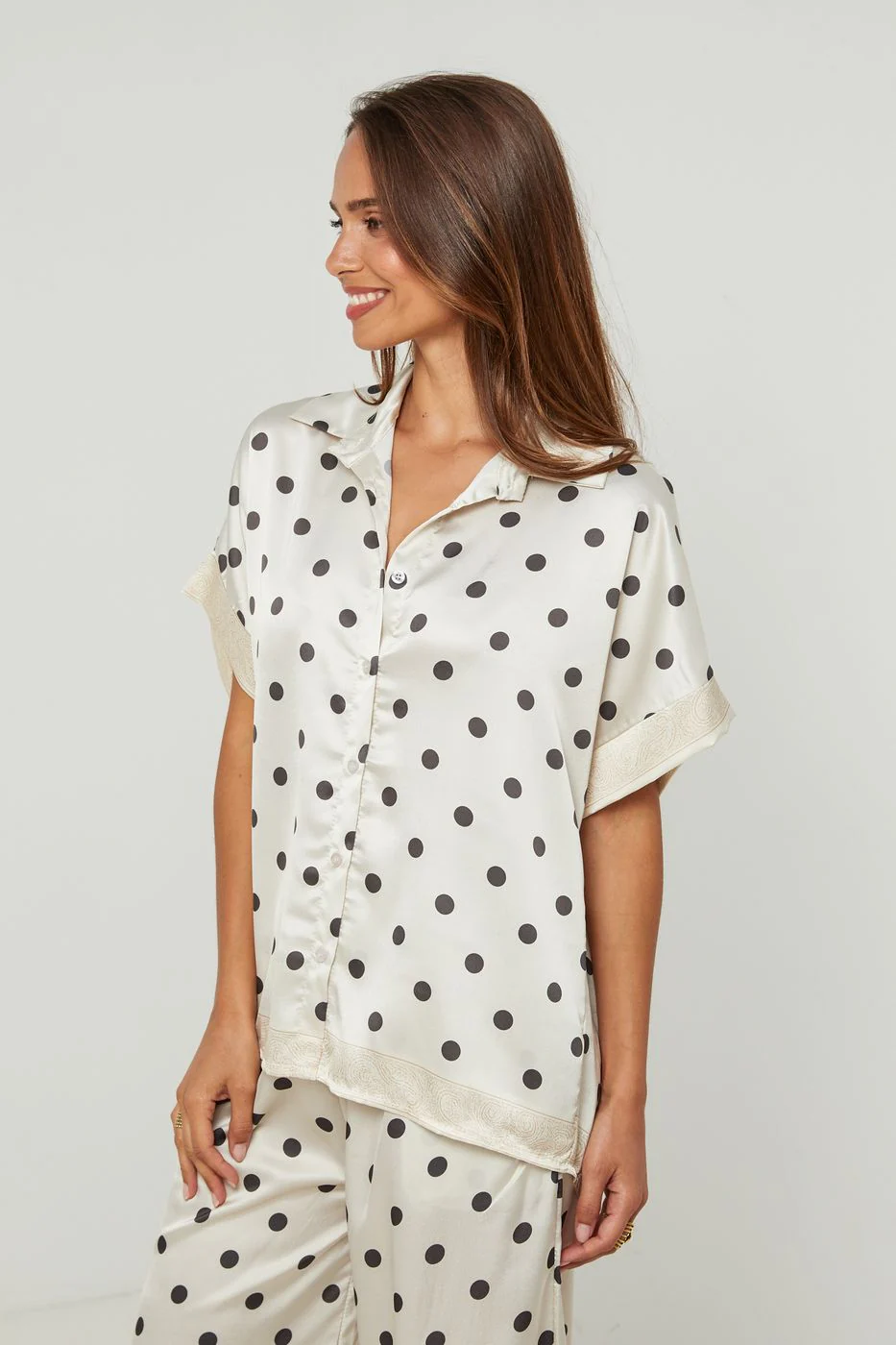Chemise - Beige - Image 3