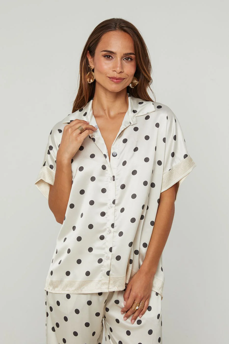 Chemise - Beige - Image 4