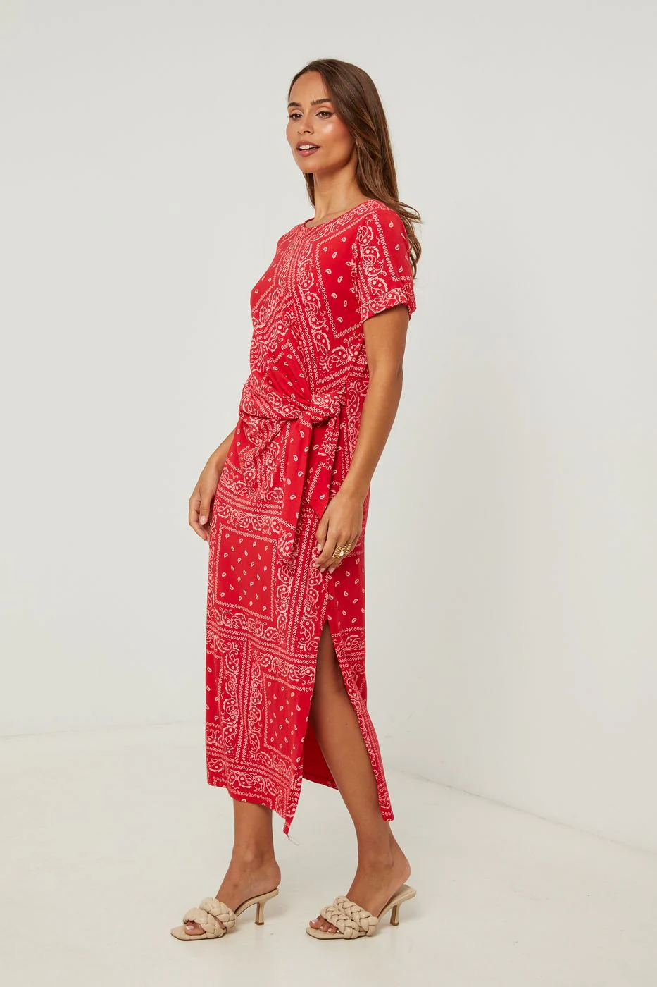 Robe - Rouge - Image 3
