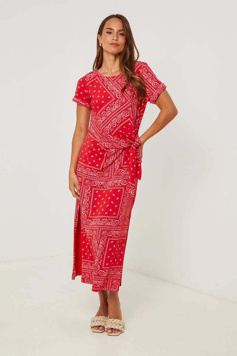 Robe - Rouge - Image 4