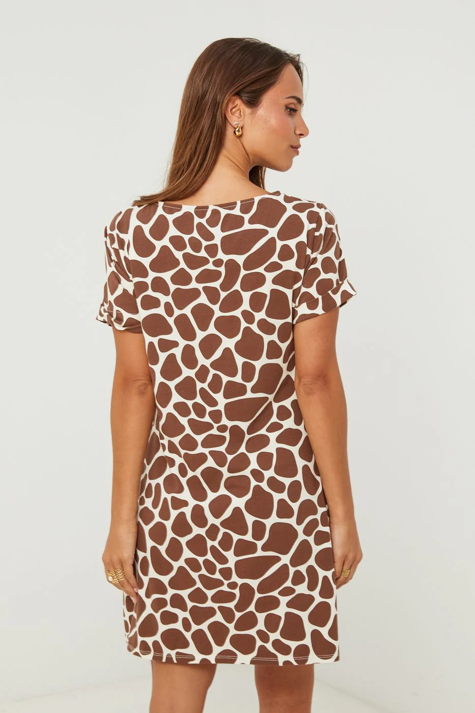 Robe - Choco/beige - Image 6
